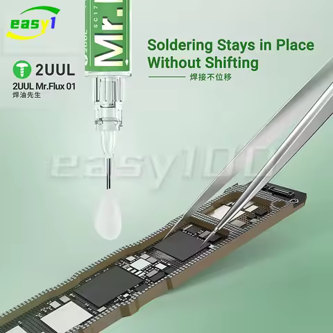 2UUL SC17 Mr.Flux 01 Flux 10cc Anti-oxidation no-clean welding non-displacement for mobile phone BGA
