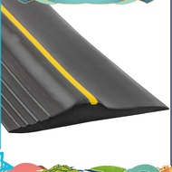 Universal Garage Door Bottom Threshold Seal Strip Weatherproof Rubber (10Ft, Black)
