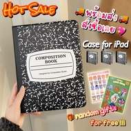 Delivery Within 24 Hours Ipad Air8 Air7 Pro12.9 Composition book Gen12 Gen11 Case Air6 mini7 Ipad Ca