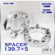 2PCs Suzuki Wheel Spacer 5-Stud Lug PCD 139.7x5 Jimmy Rocky Feroza Rim Kereta Tayar Tire Tyre Space 
