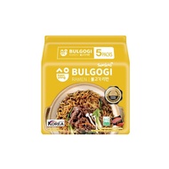 Samyang Bulgogi Ramen 1 แพ็ค มี 5 ห่อ น้ำหนัก 400 กรัม สินค้าจากเกาหลี มีฮาลาล Exp.19/12/24