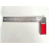 SIKU Carpenter Square 12 Inch L-Shaped Ruler - Clear Engraved Number Scale