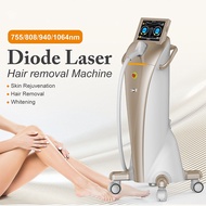 808nm Diode Laser Hair Removal Machine 755nm 808nm 940nm 1064nm No Pain Hair Removal Quadruple Wavel