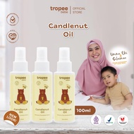 Tropee Bebe - Minyak Kemiri (Candlenut Oil) 100ml Triple Pack