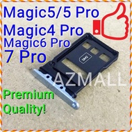 (3 Colors) NEW ORI Dual SIM Card Tray Slot Holder for Honor Magic 7 6 5 4 Pro 5G /LGE-NX9 PGT-N19 N0