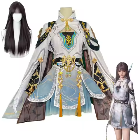 Game Love and Deepspace Zayne Protagonist's Outfits Mc Cosplay Costume Hanfu Chinese Style Wig Woman