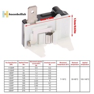 <Hoembellish> 4TM 110/220V Refrigerator Overload Protector Freezer Replacement Part Relay 1/2 1/3 1/