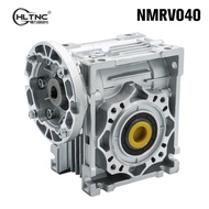 HLTNC NMRV040 Worm Gear Reducer With Ground IEC Flange 71B5 71B14 63B5 63B14 56B5 and 9mm 11mm 14mm 