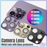 Full Cover Camera Lens Protector on For 14 Pro Max 14Pro 14Plus 14 13 Pro Max 13 Pro Metal Camera Pr