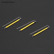 [Prs] 10Pcs 3v 38mm Led Filament Bulb Lamp Parts Ceramic Spot Welding Filament Wire Lamp Filament Le