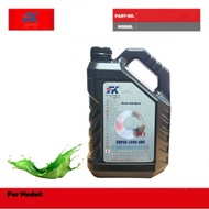 FK Fukuoka 50/50 prediluted super long life antifreeze coolant (4 liter) Green Fluid