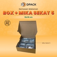 Box 18x18 | Dus Nasi 18x18 | Dus Catering | Kotak Nasi | Box 18 x18 | Dus 18 x 18 | Box Kue Kraft
