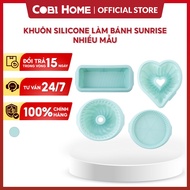 Sunrise silicone cake mold in many designs - Blue