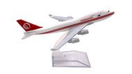 Mô hình máy bay Malaysian Airline Boeing B747-400 16cm MB16012
