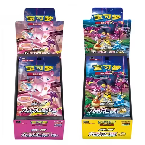 Pokemon TCG Nine Colors Gathering Friends Origin Fat Booster Box Simplified Chinese 6 Packs 150 Card