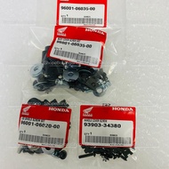 HONDA WAVE125 W125 WAVE 125 / W125 S WAVE125-S / W125X X BODY COVER SCREW SKRU COMPLETE FULL SET ORI