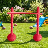 Inflatable Jump Bar Lightweight Inflatable Hurdle Jump Bar with Weighted Bases for Children, Backyar