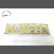 Emblem Logo "Toyota" Rear Toyota Landcruiser Hardtop Fj40 Bj40 Best Quality