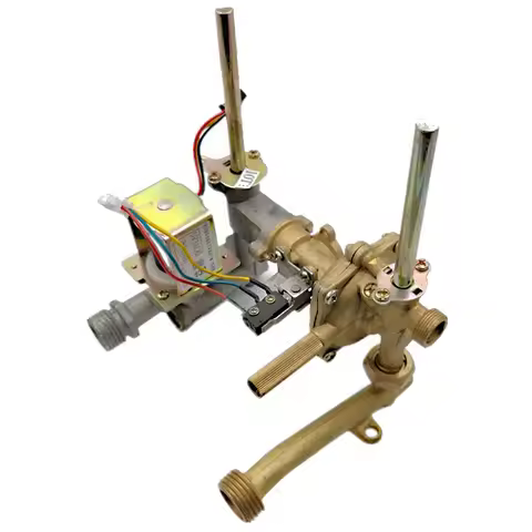 Water Heater Inlet Valve Assembly 125/130/135/145/150/155/160/165mm Water Gas Linkage Valve For VATT