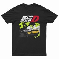 Initial 2025 fashion D Civic Ek9 Vs Ae86 Tshirt Premium Quality 100% Kain Tebal Dan Cold