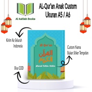 Al-quran Anak Custom/Al Moslem Size A5 A6 Ada Latin Per Word Translation/AS-26/Quran Cover Aesthetic
