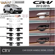 AMAZING HONDA CRV 2012-2015 CAR DOOR HANDLE BOWL COVER GARNISH HANDLE INNER BOWL INSERTS COVER ACCES