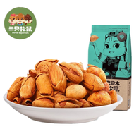 สามกระรอก Almonds160g * 5กระเป๋าถั่วอัลมอนด์120G * 1กระเป๋าอ่อนนุชขนมขบเคี้ยว三只松鼠手剥巴旦木160G * 5袋杏仁坚果扁