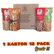 Sekarton Balinese Poetri Nuts 12 pack Wholesale 75gr Baliku Nuts