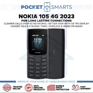 [Malaysia Set] Nokia 105 4G 2023 (1.8" Display | FM Radio | 1450mAh Battery) 1 Year Nokia Malaysia W