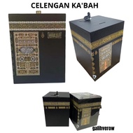 CELENGAN KA'BAH KABAH CELENGAN TARGET KOTAK KAQBAH KAKBAH KUNCI JUMBO PREMIUM Kotak Miniatur Ka bah 