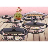 casserole melamine black 100% giacomo