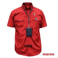 KEMEJA M-TACTICAL SHIRT | CRIMINAL OFFICE SHIRT Jumbo Size 3XL-10XL