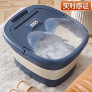 Foot soaking bucket/folding感温泡脚桶可折叠家用便携式加厚塑料足浴盆过小腿小型保温洗脚盆新品现货24.3.20