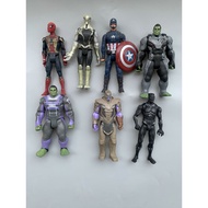 Japanese Version Bulk Goods Captain America Spider-Man Hulk Fulian 4 Endgame 20cm Movable Toy Figure