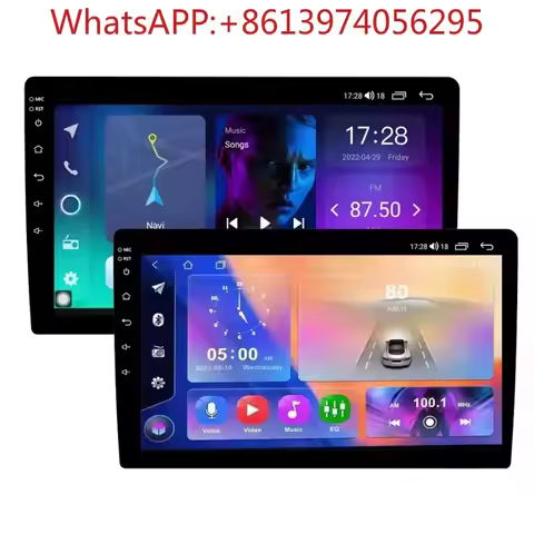 Universal Android Car Player Touch Screen Stereo 2 Din Car Dvd USB BT WIFI 9 inch Carplay Car Radio 