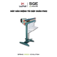 Máy Hàn Miệng Túi Dập Chân Thanh Hàn Đôi SGE FS02 Hàn Mọi Loại Túi Tốc Độ Cao Lên Nhiệt Nhanh Liên T