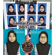 GAMBAR PASSPORT PHOTO PASSPORT LESEN /PRINT / EDIT / SOFT COPY