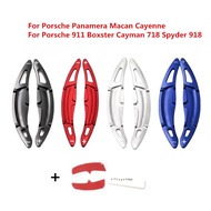 Pair Aluminum Steering Wheel Shift Paddle Extension For Porsche Panamera Macan Cayenne Porsche 911 B