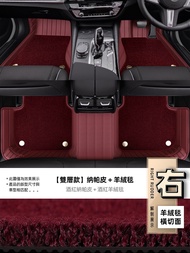 พรมกันลื่นรถยนต์ Porsche Cayenne Cayman Macan 911 718 ด้านขวา ผ้าพรมกันลื่นรถยนต์แบบครอบเต็ม พื้นรถย