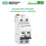 Schneider MCB Acti9 iC60N 2P 20A 6kA Kurva C - A9F74220