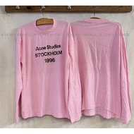 Acne Studios STOCKHOLM 1996 tag long sleeve colored vintage shirt Fashion heavy