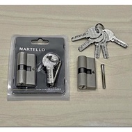 MARTELLO large house door lock cylinder cylinder cylinder 5 key computer door lock cylinders 5 keys 
