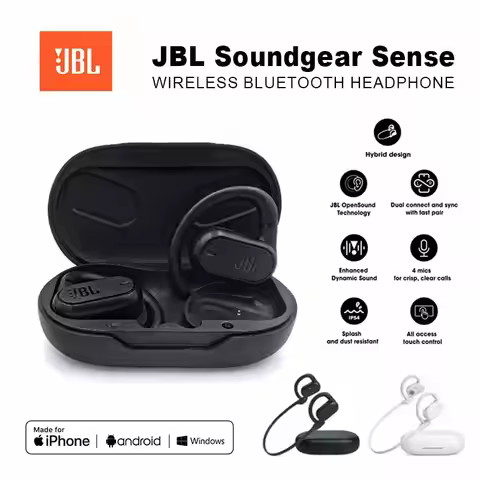 Original JBL Soundgear Sense True Wireless Ear-hook Headphones Open Earphones Sports Running Earphon