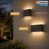 H236 H254 led cree 6w 12w waterproof Fence wall lamp outdoor