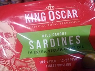 KING OSCAR Finest Wild Caught Sardines in Extra Virgin Olive Oil 106g