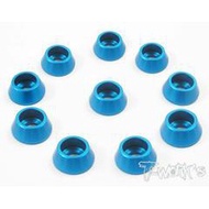 Tworks TA-003 Anodized Aluminum M3 Hex. Socket Cap Washer (10 pcs) BLUE, PURPLE, BLACK, ORANGE, SLIV