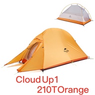Naturehike Cloud UP Series Ultralight Campingเต็นท์กันน้ำเต็นท์เดินป่ากลางแจ้ง 20Dไนลอนเต็นท์ฟรี