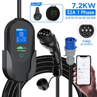 AFYEEV 7KW Type2 EV Charger 32A 1Phase EVSE Charging Car Charger Type2 Fast Charge Charger for Elect