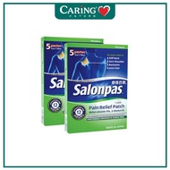 SALONPAS PAIN RELIEF PATCH 5S X 2