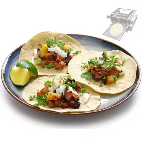 Automatic Taco Skin Making Machine Tortilla Maker Machine Corn Tortilla Machine
